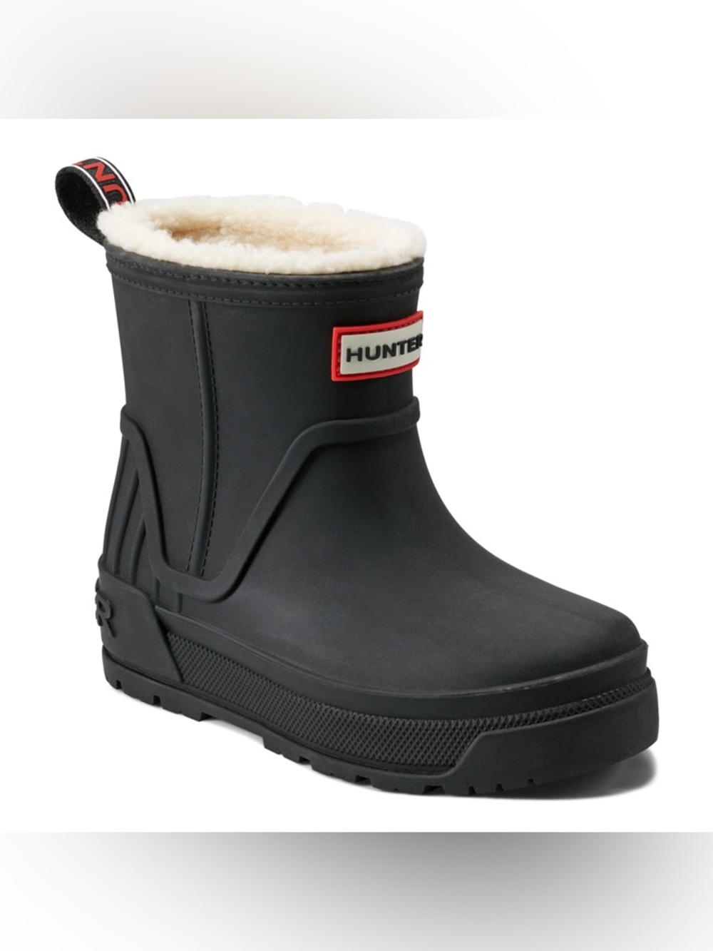 Hunter Black Little Kids Gracey Insulated Waterproof Rain Boots